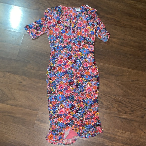 HALE BOB woman’s Floral lined dress XS - NWOT rare - Picture 1 of 10